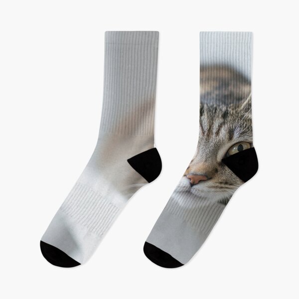 Item preview, Cat on a white surface designed and sold by anytka.