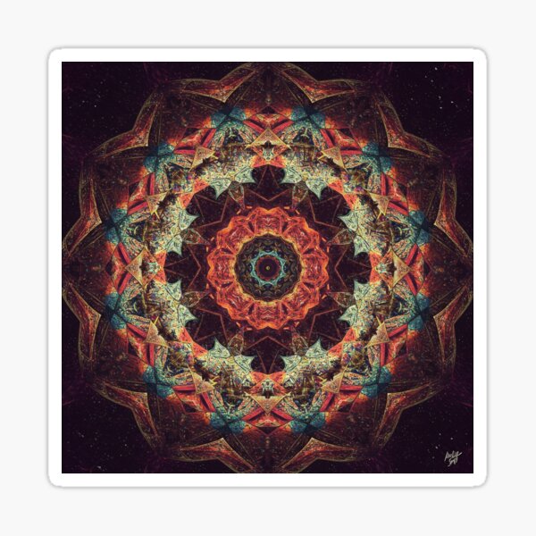 Aperçu de l'œuvre Motifs récursifs - Motif Mandala 1 créée et vendue par Killgroove.