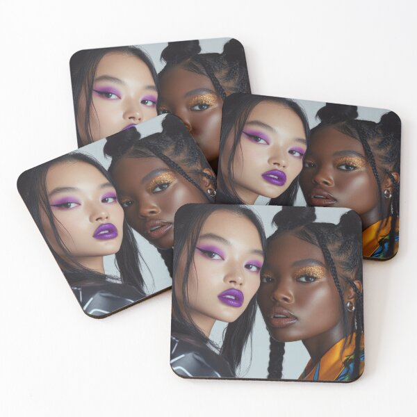 Item preview, Chic beauty models posing designed and sold by anytka.