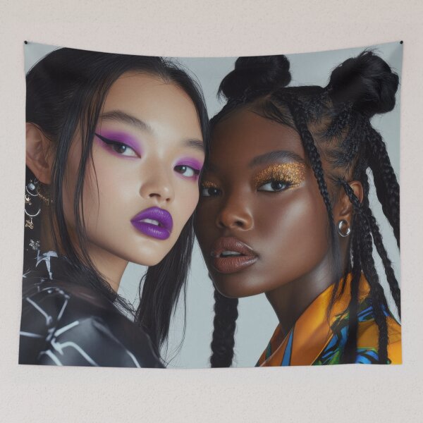 Item preview, Chic beauty models posing designed and sold by anytka.