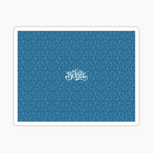 Item preview, Bubbe Heart Pattern - blue designed and sold by Jodify.