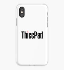 ThiccPad - White Version iPhone Case