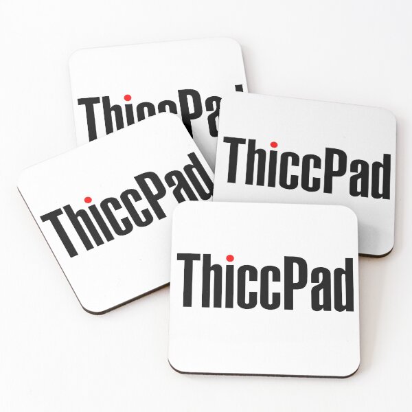 Item preview, ThiccPad (Black Text) designed and sold by PeachKitty.