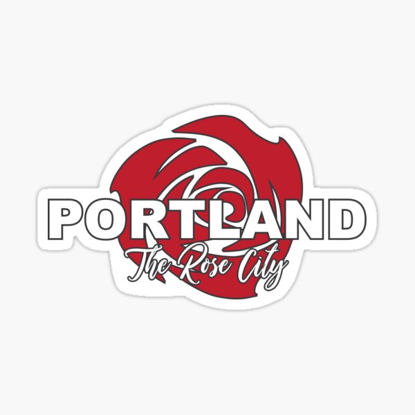 The Rose City Sticker