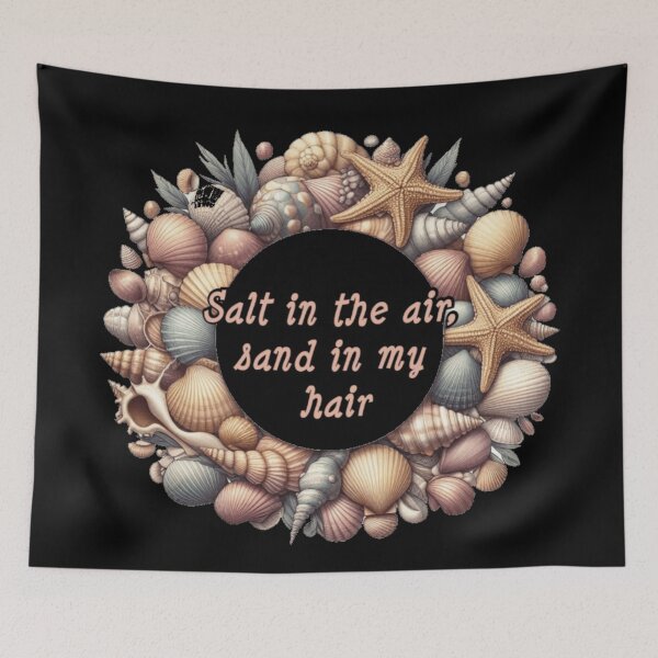 Item preview, Salt in the air, sand in my hair designed and sold by PiskieChicGifts.