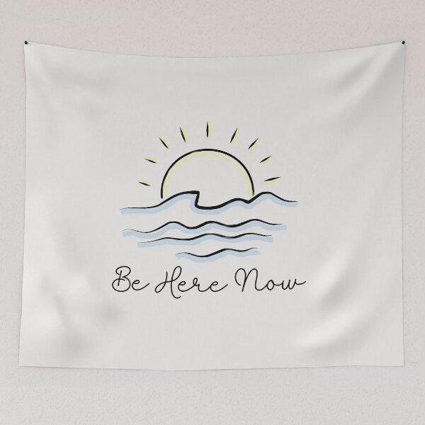 Item preview, Be Here Now- Mental Health and Mindfulness designed and sold by La-Nuna.