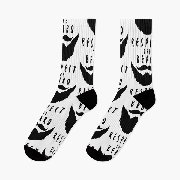 Item preview, Respect the Beard – Minimalist Silhouette Design – Black Edition designed and sold by Ink on Thread.