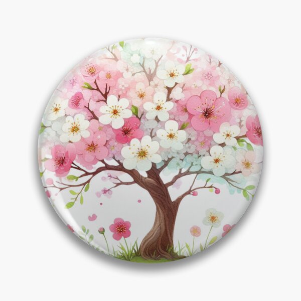 Item preview, Fluffy Pink Spring Tree designed and sold by TeetasticBtque.
