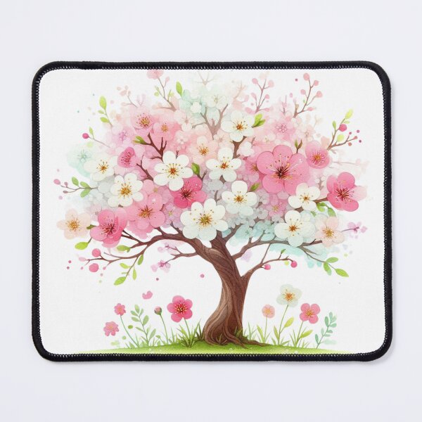 Item preview, Fluffy Pink Spring Tree designed and sold by TeetasticBtque.