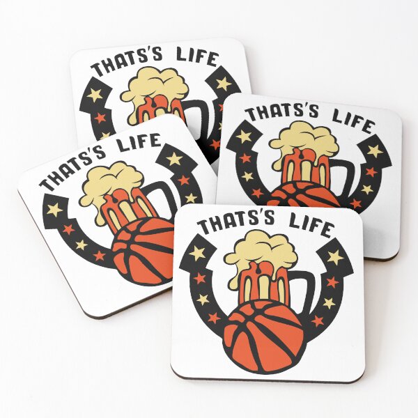 Item preview, That Life basketball beer logo humor alcohol supporter designed and sold by Achille3777.