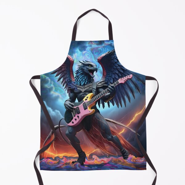Item preview, Gargoyle playing guitar designed and sold by clarazen.