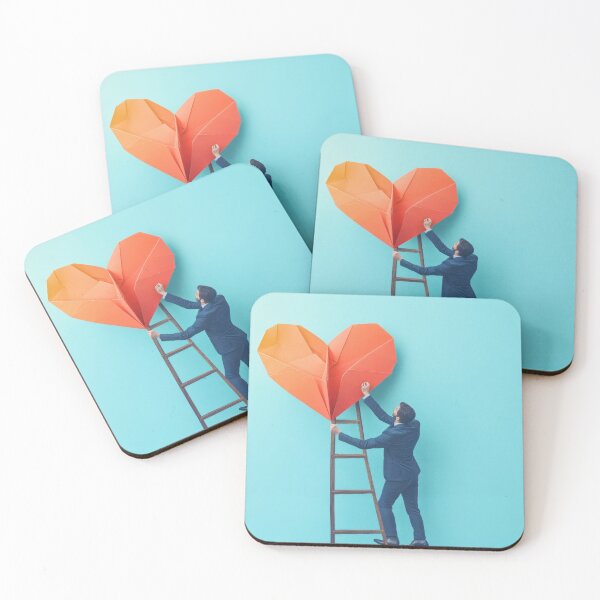 Item preview, Creative man builds heart structure designed and sold by anytka.