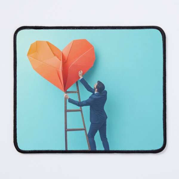 Item preview, Creative man builds heart structure designed and sold by anytka.