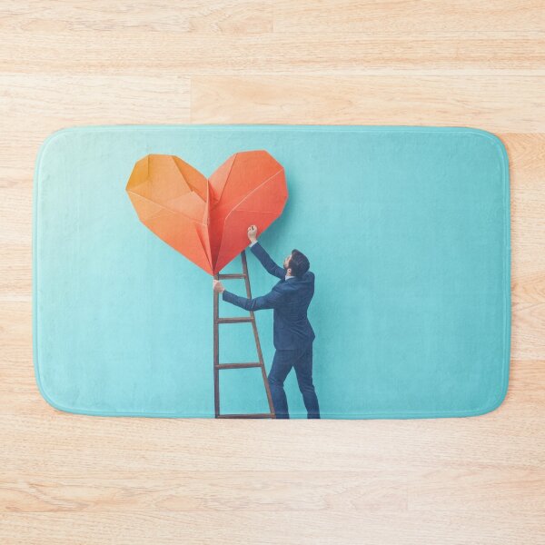 Item preview, Creative man builds heart structure designed and sold by anytka.