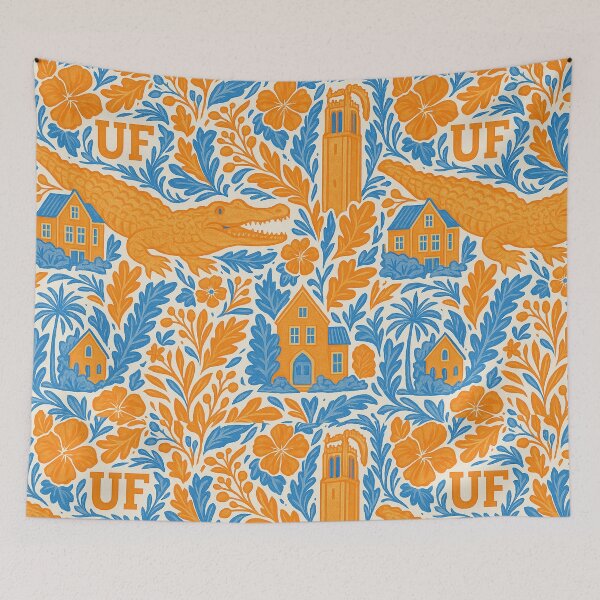 Item preview, UF Toile designed and sold by Florida Girl Paper Co..