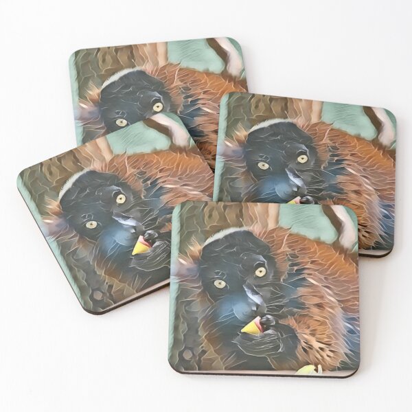 Item preview, Hungry Monkey In Gemstone designed and sold by Fearless-Fox.