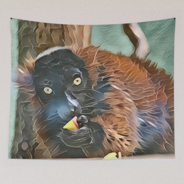 Item preview, Hungry Monkey In Gemstone designed and sold by Fearless-Fox.