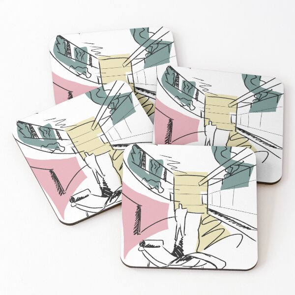 Item preview, Sketch of Maison la Roche - Inspired by Le Corbusier designed and sold by DANE_Projects.