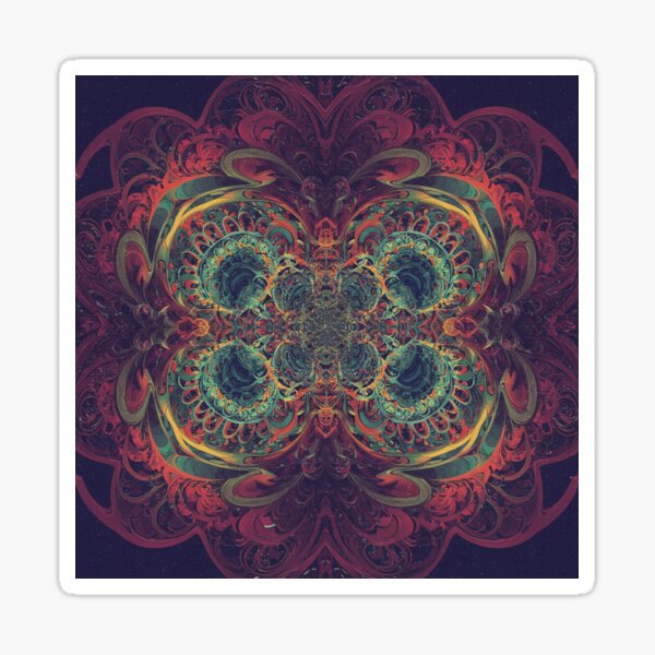 Aperçu de l'œuvre Motifs récursifs - Motif Mandala 4 créée et vendue par Killgroove.