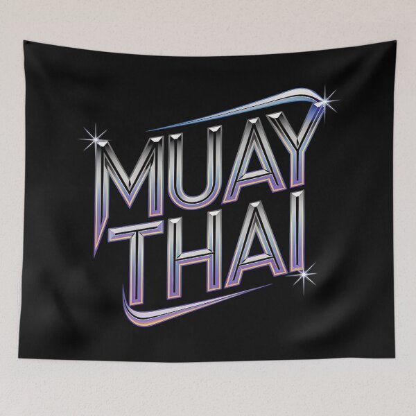 Item preview, Muay Thai - cool martial arts design designed and sold by ReneMM.