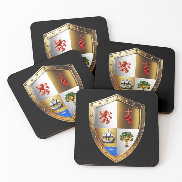 Item preview, McDonald Shield Emblem  Strength Across Land and Sea, designed and sold by Highlandkings.
