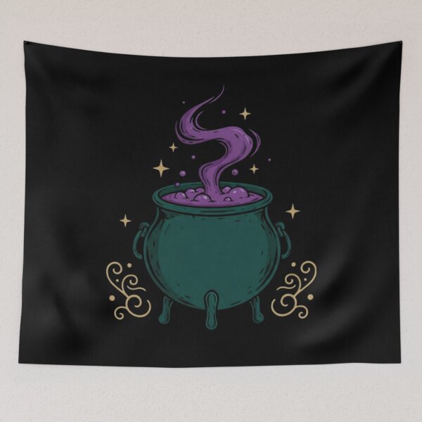 Item preview, Witch Cauldron Logo designed and sold by Megaera8.