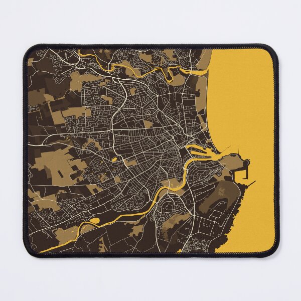 Item preview, Aberdeen City Map of Scotland - Pastel designed and sold by deMAP.