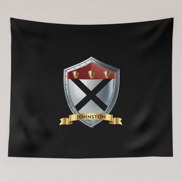 Item preview, Johnston Shield and Banner  A Banner of Legacy and Valor, designed and sold by Highlandkings.