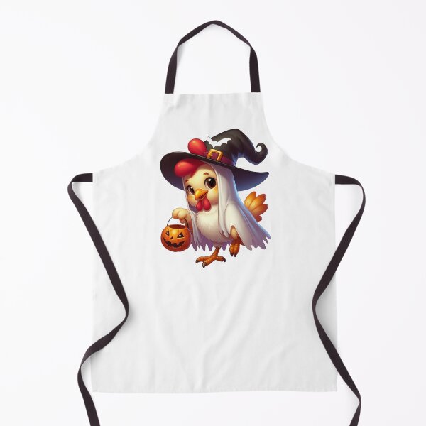 Item preview, Cluck & Cauldron – Witchy Halloween Chicken designed and sold by TeetasticBtque.