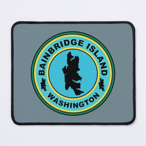 Item preview, Bainbridge Island Washington map designed and sold by studioss76.