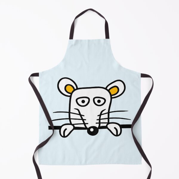 Item preview, Mouse Rat Behind Wall Fence Sign Looks Funny Angry designed and sold by shirt-o-mat.