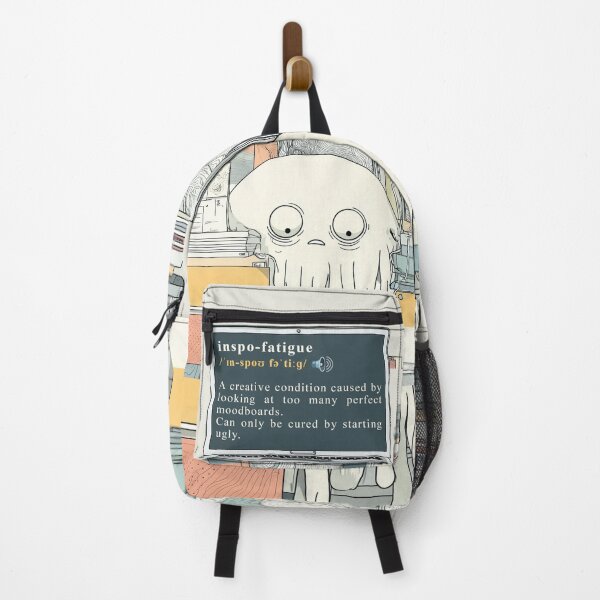 Item preview, Inspo-fatigue – The Curse of the Creative Scroll designed and sold by Bearabilia.