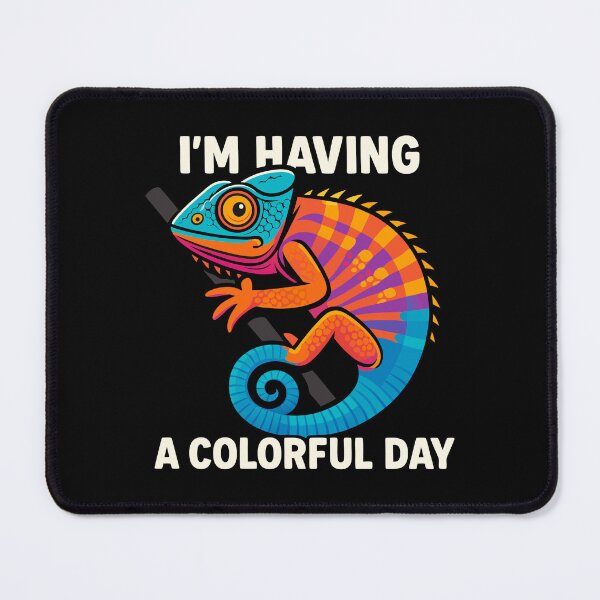 Item preview, Colorful Chameleon Lizard Life Rainbow Reptile designed and sold by Blok45.