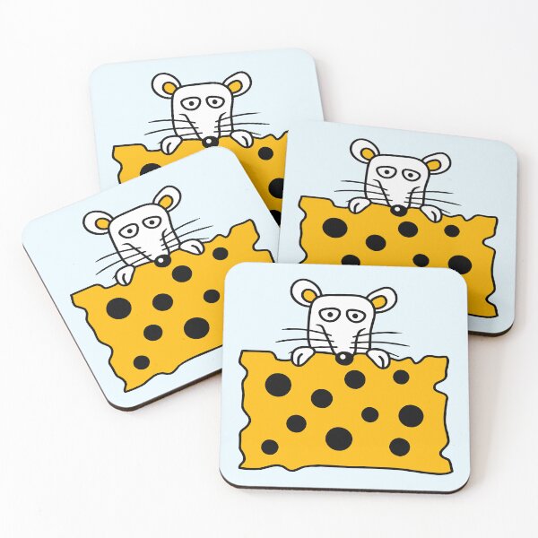Item preview, Mouse Rat Behind Big Holes Cheese Looks Funny Cool designed and sold by shirt-o-mat.