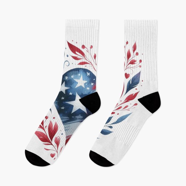 Item preview, Heart of Freedom – Patriotic Bloom designed and sold by TeetasticBtque.