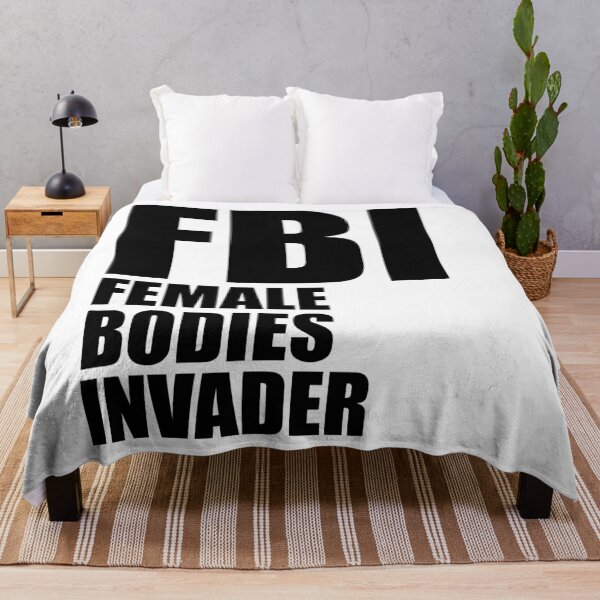 Item preview, FBI Parody – Female Bodies Invader designed and sold by GeekStorie.