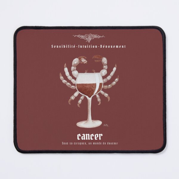 Item preview, Oeno-Astrology: Cancer in Wine designed and sold by vinsurtoile.