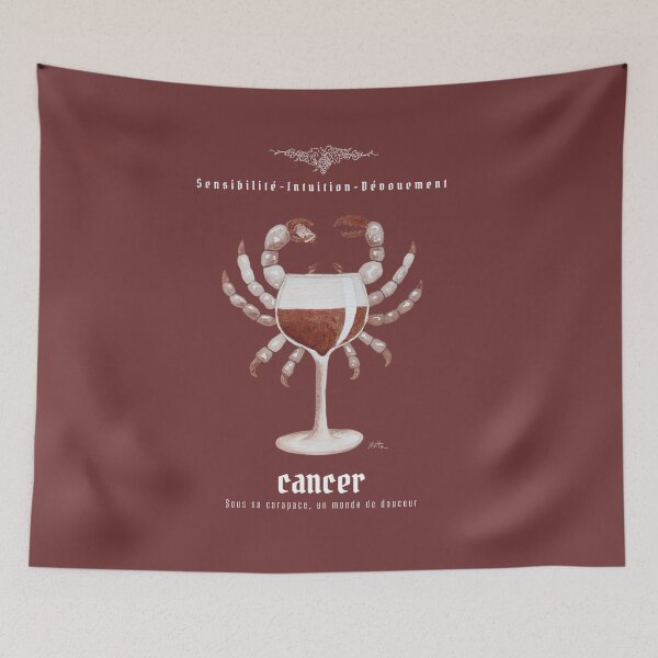 Item preview, Oeno-Astrology: Cancer in Wine designed and sold by vinsurtoile.