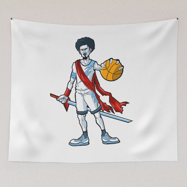 Item preview, samurai basketball player designed and sold by fifou96.