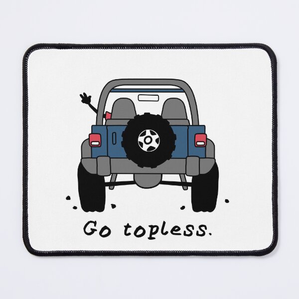 Item preview, Go Topless Wrangler Blue designed and sold by Bowser-craft.