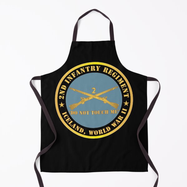 Item preview, Army - 2nd  Infantry Regiment Branch - Do Not Touch Me -  Iceland - WWII  X 300 designed and sold by Military Insignia Products.
