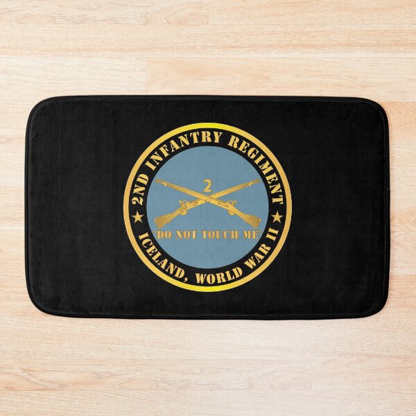 Item preview, Army - 2nd  Infantry Regiment Branch - Do Not Touch Me -  Iceland - WWII  X 300 designed and sold by Military Insignia Products.