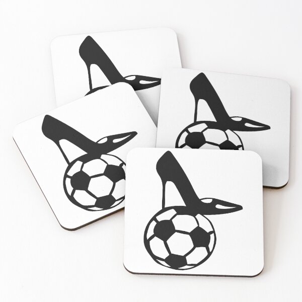 Item preview, women's high heel football shoes with club logo designed and sold by Achille3777.
