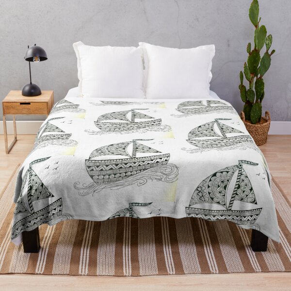 Item preview, beautiful boat mandala art designed and sold by NivyasArtistry.