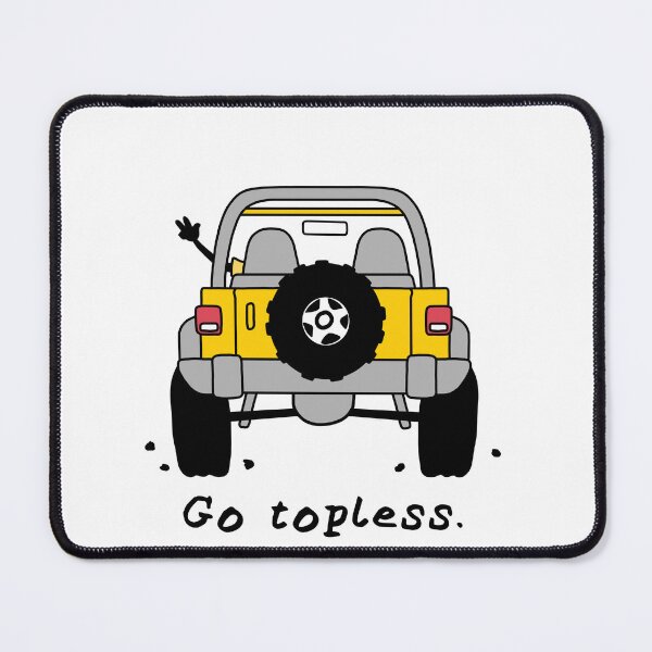 Item preview, Go Topless Wrangler Yellow designed and sold by Bowser-craft.