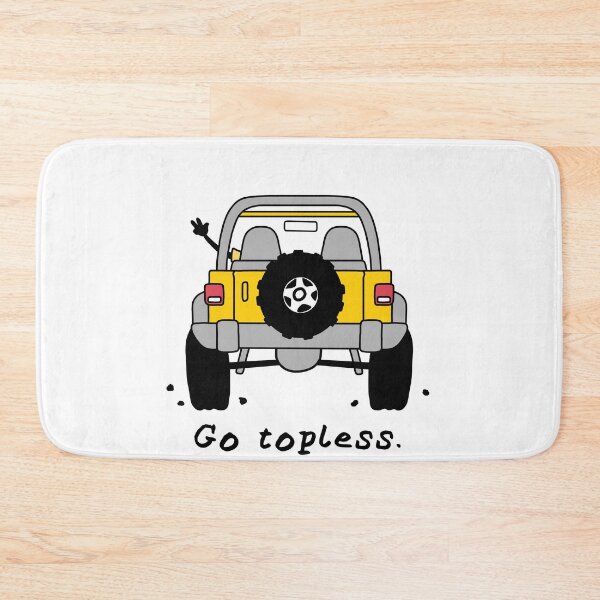 Item preview, Go Topless Wrangler Yellow designed and sold by Bowser-craft.