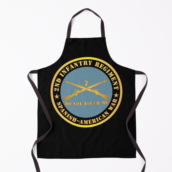 Item preview, Army - 2nd  Infantry Regiment Branch - Do Not Touch Me -  Spanish–American War X 300 designed and sold by Military Insignia Products.