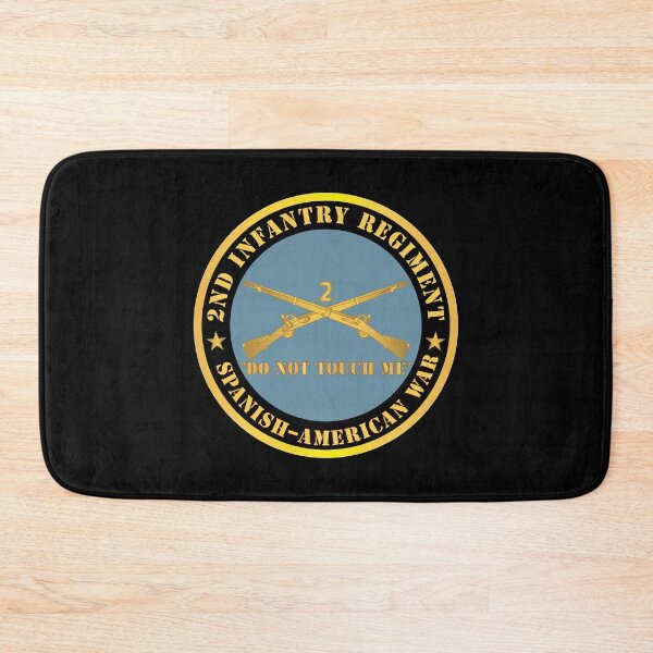 Item preview, Army - 2nd  Infantry Regiment Branch - Do Not Touch Me -  Spanish–American War X 300 designed and sold by Military Insignia Products.