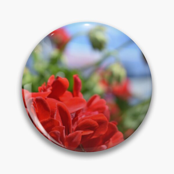 Item preview, Red Geraniums designed and sold by ArtGraziano.