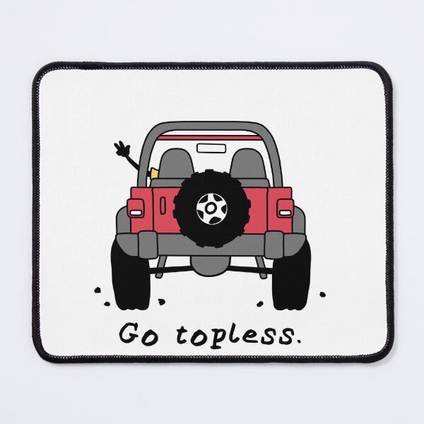 Item preview, Go Topless Wrangler Red designed and sold by Bowser-craft.
